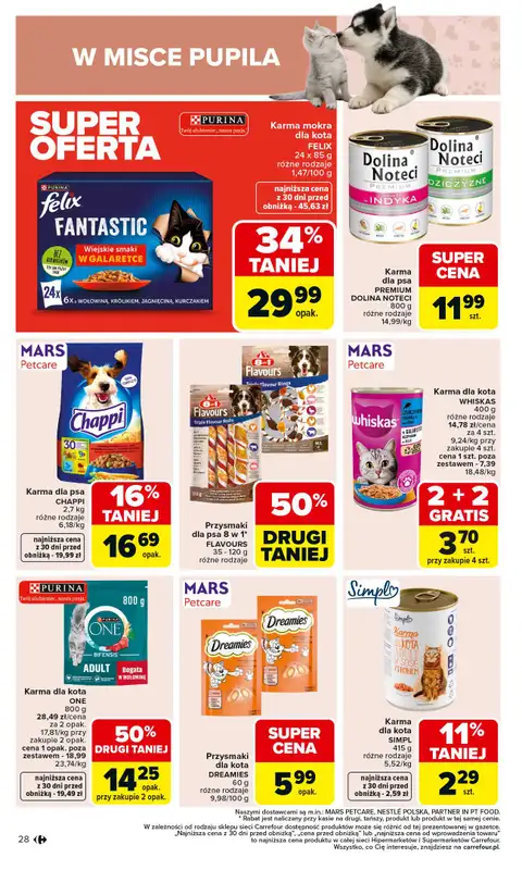 Carrefour Market - gazetka promocyjna Gazetka Carrefour Market od poniedziałku od poniedziałku 02.03 do soboty 07.03 - strona 30