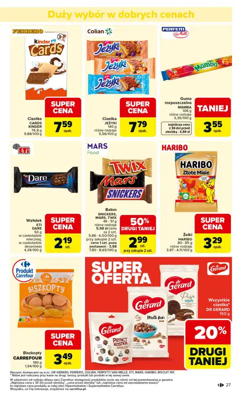 Carrefour Market - gazetka promocyjna Gazetka Carrefour Market od poniedziałku od poniedziałku 02.03 do soboty 07.03 - strona 29