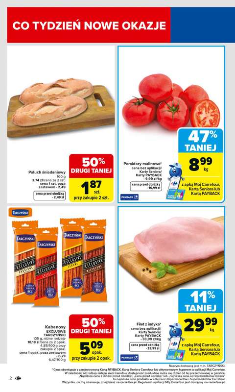 Carrefour Market - gazetka promocyjna Gazetka Carrefour Market od poniedziałku od poniedziałku 02.03 do soboty 07.03 - strona 4