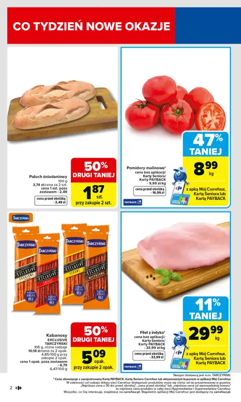 Carrefour Market - gazetka promocyjna Gazetka Carrefour Market od poniedziałku od poniedziałku 02.03 do soboty 07.03 - strona 4