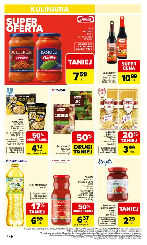 Carrefour Market - gazetka promocyjna Gazetka Carrefour Market od poniedziałku od poniedziałku 02.03 do soboty 07.03 - strona 24
