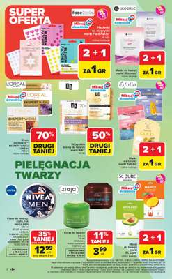 Carrefour Market - gazetka promocyjna Gazetka Hity dla urody od poniedziałku 02.03 do soboty 14.03 - strona 2