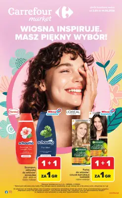 Carrefour Market - gazetka promocyjna Gazetka Hity dla urody od poniedziałku 02.03 do soboty 14.03