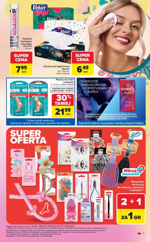 Carrefour Market - gazetka promocyjna Gazetka Hity dla urody  do soboty 14.03 - strona 7