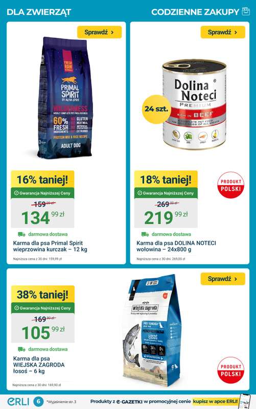 ERLI - gazetka promocyjna Zapasy do domu w hitowych cenach – oszczędzaj z ERLI! od poniedziałku 02.03 do niedzieli 08.03 - strona 6