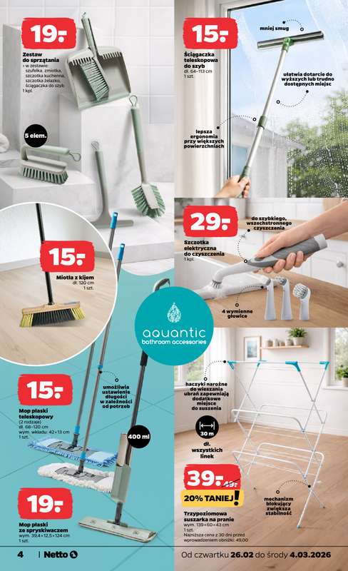 Netto - gazetka promocyjna Gazetka od czwartku 26.02 do środy 04.03 - strona 4