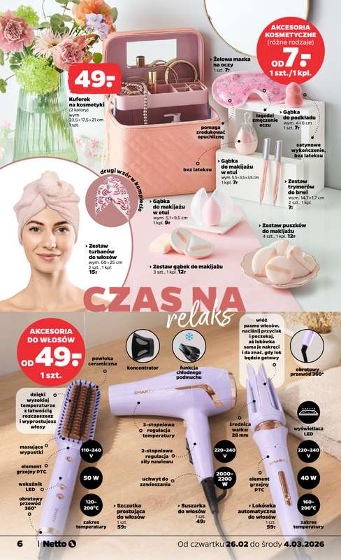 Netto - gazetka promocyjna Gazetka od czwartku 26.02 do środy 04.03 - strona 6