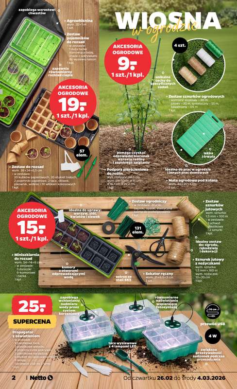 Netto - gazetka promocyjna Gazetka od czwartku 26.02 do środy 04.03 - strona 2