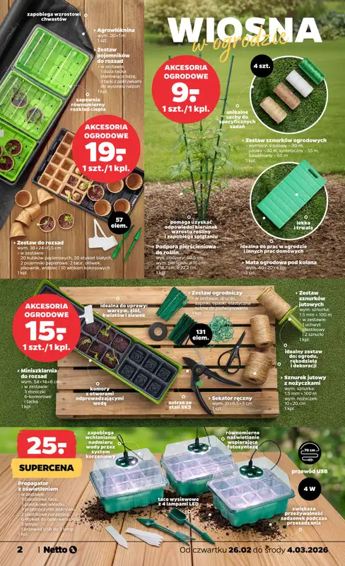 Netto - gazetka promocyjna Gazetka od czwartku 26.02 do środy 04.03 - strona 2