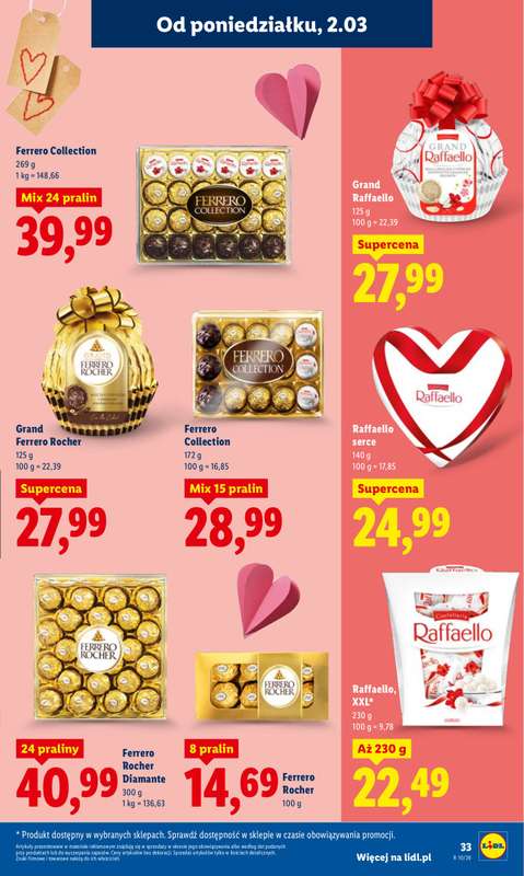 Lidl - gazetka promocyjna Oferta od poniedziałku od poniedziałku 02.03 do środy 04.03 - strona 33