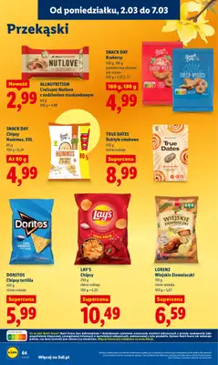 Lidl - gazetka promocyjna Oferta od poniedziałku od poniedziałku 02.03 do środy 04.03 - strona 64