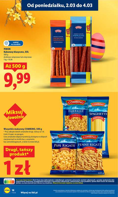 Lidl - gazetka promocyjna Oferta od poniedziałku od poniedziałku 02.03 do środy 04.03 - strona 18