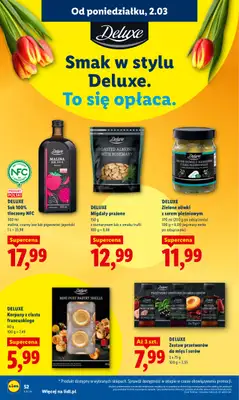 Lidl - gazetka promocyjna Oferta od poniedziałku od poniedziałku 02.03 do środy 04.03 - strona 52