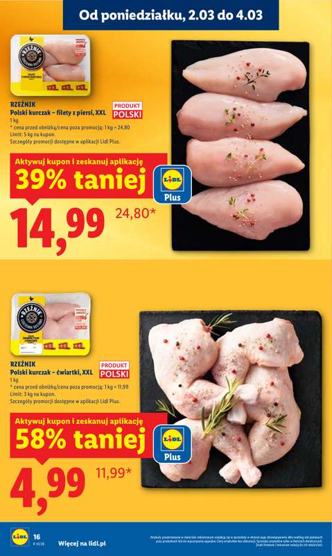 Lidl - gazetka promocyjna Oferta od poniedziałku od poniedziałku 02.03 do środy 04.03 - strona 16