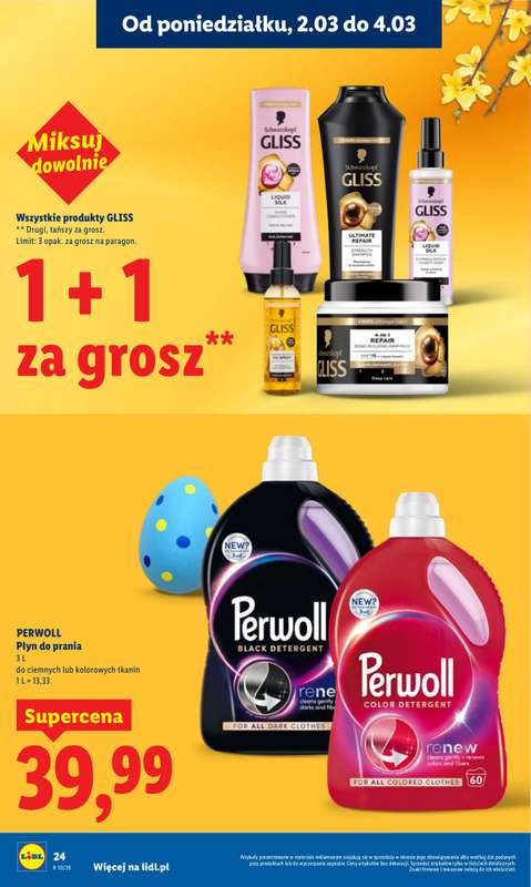 Lidl - gazetka promocyjna Oferta od poniedziałku od poniedziałku 02.03 do środy 04.03 - strona 24