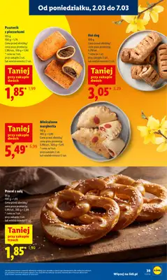 Lidl - gazetka promocyjna Oferta od poniedziałku od poniedziałku 02.03 do środy 04.03 - strona 39