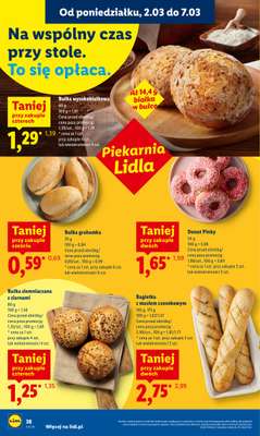 Lidl - gazetka promocyjna Oferta od poniedziałku od poniedziałku 02.03 do środy 04.03 - strona 38