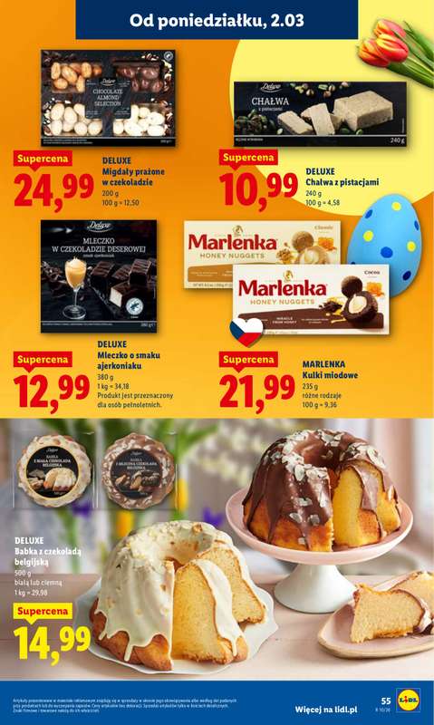 Lidl - gazetka promocyjna Oferta od poniedziałku od poniedziałku 02.03 do środy 04.03 - strona 55