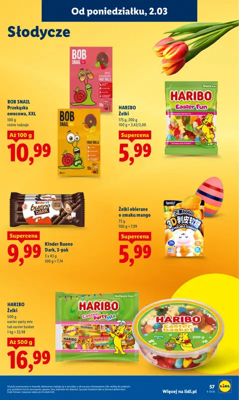 Lidl - gazetka promocyjna Oferta od poniedziałku od poniedziałku 02.03 do środy 04.03 - strona 57