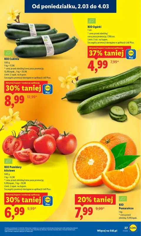 Lidl - gazetka promocyjna Oferta od poniedziałku od poniedziałku 02.03 do środy 04.03 - strona 27