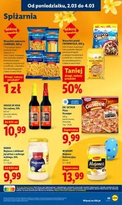 Lidl - gazetka promocyjna Oferta od poniedziałku od poniedziałku 02.03 do środy 04.03 - strona 65