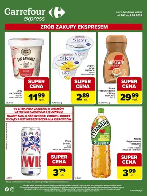 Carrefour Express - gazetka promocyjna Gazetka Express od wtorku 03.03 do poniedziałku 09.03 - strona 2