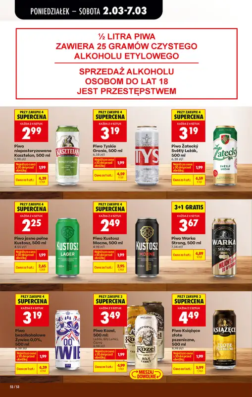 Biedronka - gazetka promocyjna Od poniedziałku od poniedziałku 02.03 do soboty 07.03 - strona 70