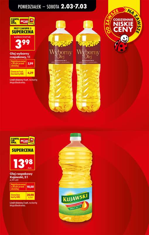 Biedronka - gazetka promocyjna Od poniedziałku od poniedziałku 02.03 do soboty 07.03 - strona 13