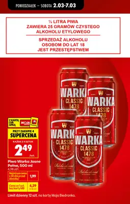 Biedronka - gazetka promocyjna Od poniedziałku od poniedziałku 02.03 do soboty 07.03 - strona 4