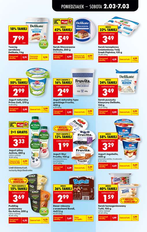 Biedronka - gazetka promocyjna Od poniedziałku od poniedziałku 02.03 do soboty 07.03 - strona 45
