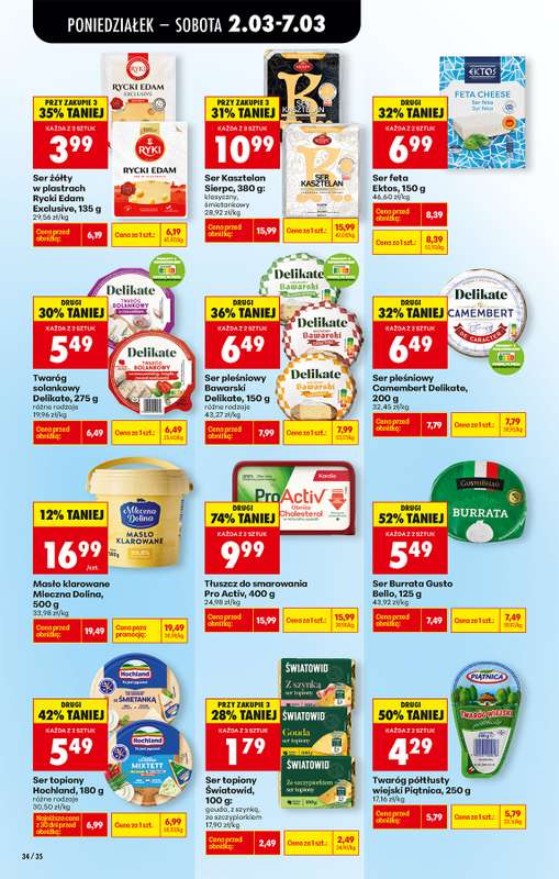 Biedronka - gazetka promocyjna Od poniedziałku od poniedziałku 02.03 do soboty 07.03 - strona 44