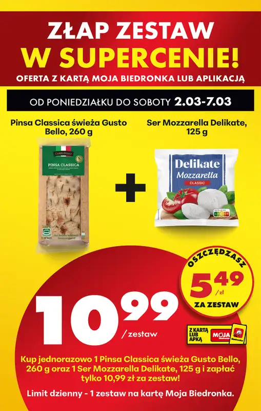 Biedronka - gazetka promocyjna Od poniedziałku, Z ladą tradycyjną od poniedziałku 02.03 do soboty 07.03 - strona 86