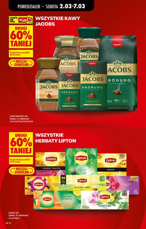 Biedronka - gazetka promocyjna Od poniedziałku, Z ladą tradycyjną od poniedziałku 02.03 do soboty 07.03 - strona 14