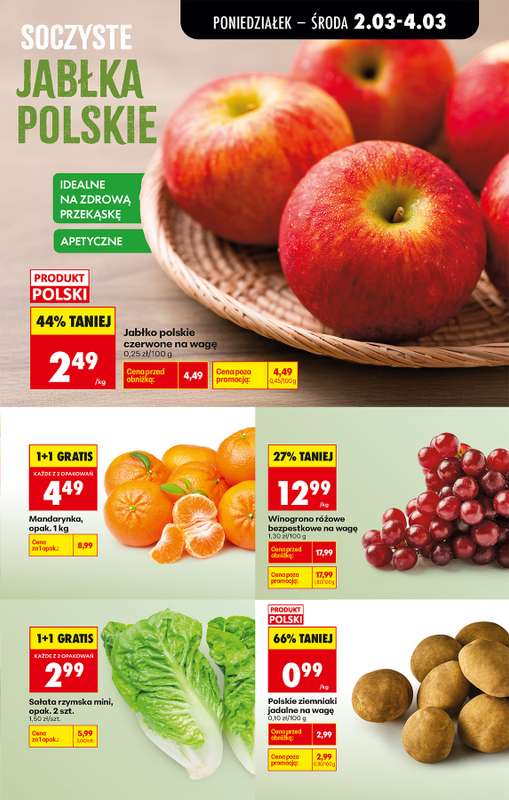 Biedronka - gazetka promocyjna Od poniedziałku, Z ladą tradycyjną od poniedziałku 02.03 do soboty 07.03 - strona 27