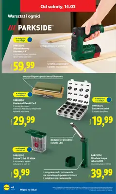 Lidl - gazetka promocyjna Katalog od poniedziałku 09.03 do soboty 14.03 - strona 56