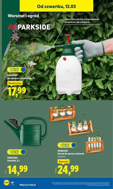 Lidl - gazetka promocyjna Katalog od poniedziałku 09.03 do soboty 14.03 - strona 50