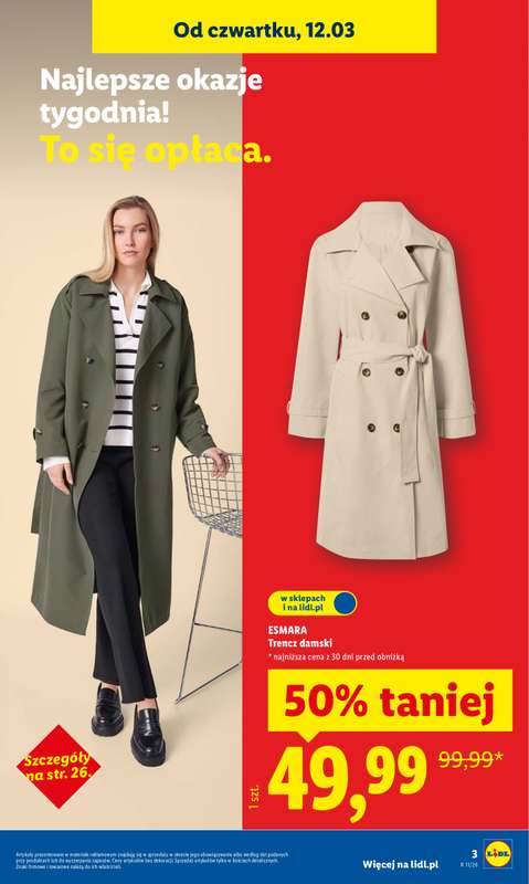 Lidl - gazetka promocyjna Katalog od poniedziałku 09.03 do soboty 14.03 - strona 3