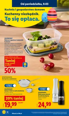 Lidl - gazetka promocyjna Katalog od poniedziałku 09.03 do soboty 14.03 - strona 24