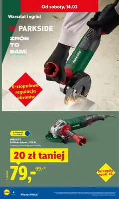 Lidl - gazetka promocyjna Katalog od poniedziałku 09.03 do soboty 14.03 - strona 4