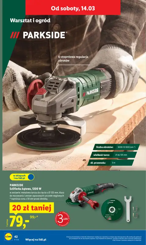 Lidl - gazetka promocyjna Katalog od poniedziałku 09.03 do soboty 14.03 - strona 52