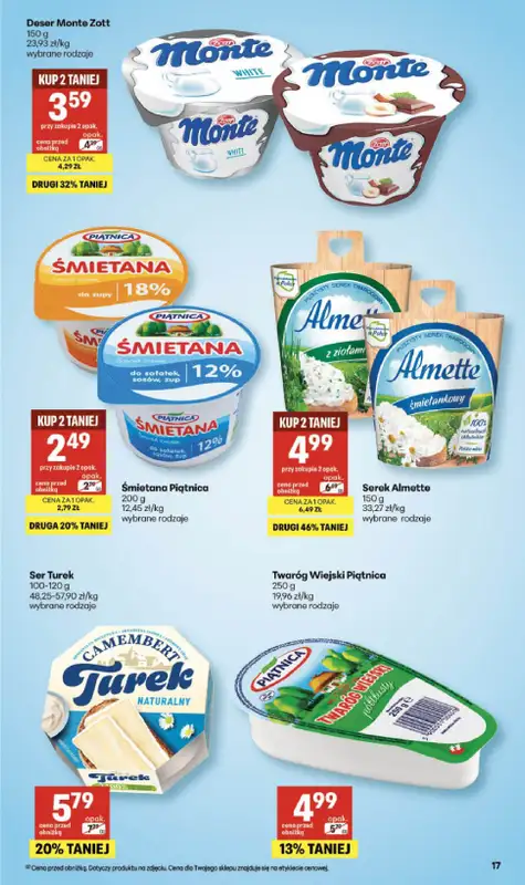 Delikatesy Centrum - gazetka promocyjna Gazetka  do środy 11.03 - strona 17