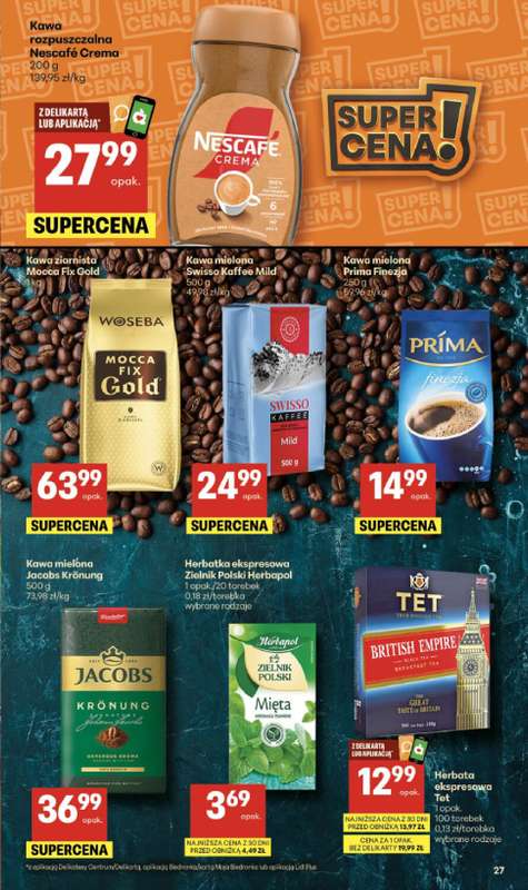 Delikatesy Centrum - gazetka promocyjna Gazetka  do środy 11.03 - strona 27