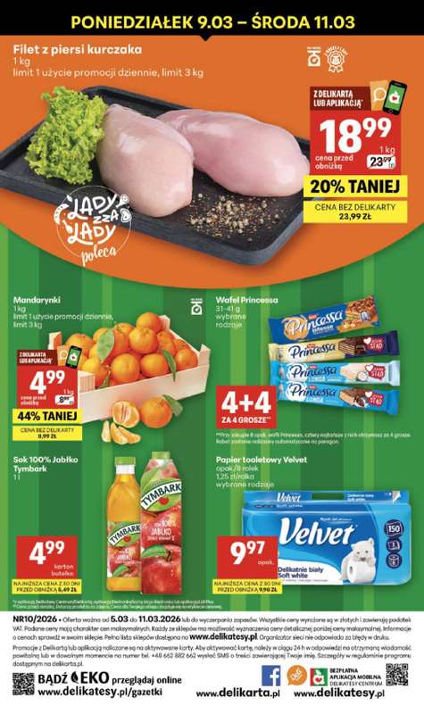Delikatesy Centrum - gazetka promocyjna Gazetka  do środy 11.03 - strona 40