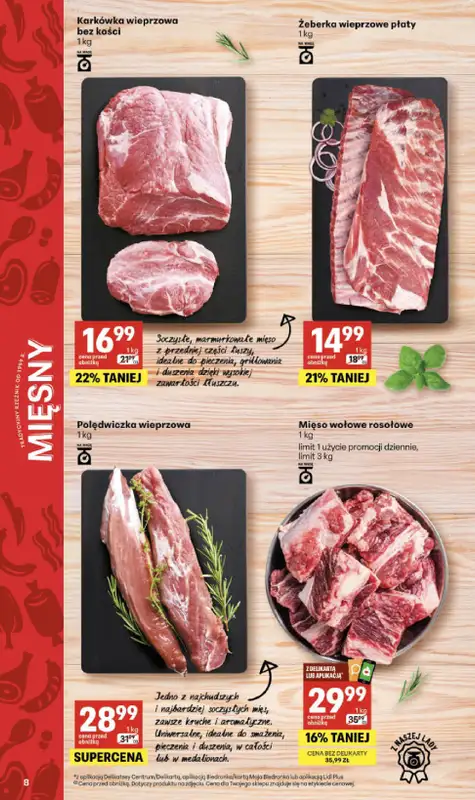 Delikatesy Centrum - gazetka promocyjna Gazetka  do środy 11.03 - strona 8