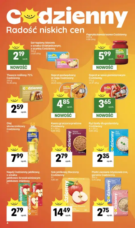 Delikatesy Centrum - gazetka promocyjna Gazetka  do środy 11.03 - strona 4