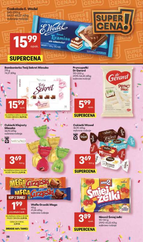 Delikatesy Centrum - gazetka promocyjna Gazetka  do środy 11.03 - strona 28