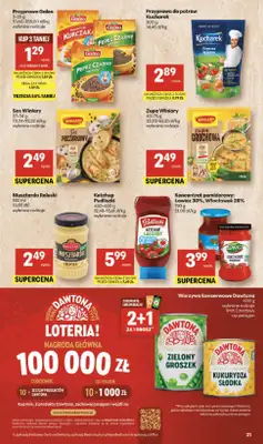 Delikatesy Centrum - gazetka promocyjna Gazetka  do środy 11.03 - strona 21