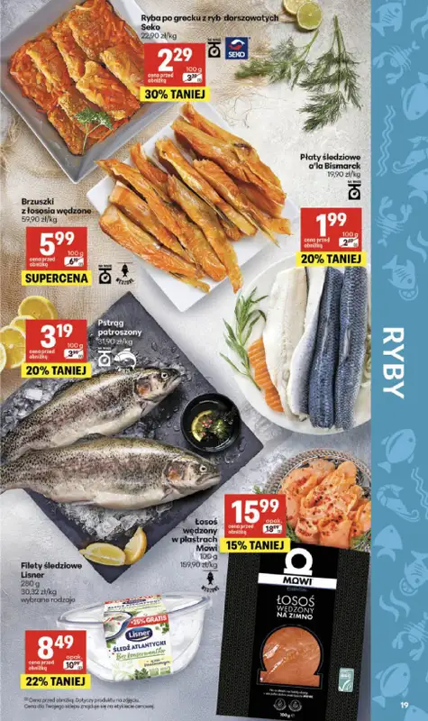 Delikatesy Centrum - gazetka promocyjna Gazetka  do środy 11.03 - strona 19