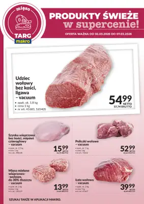 Makro - gazetka promocyjna Targ MAKRO - oferta świeża w super cenach! od poniedziałku 02.03 do soboty 07.03 - strona 2