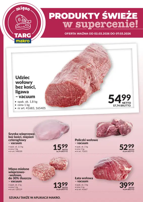 Makro - gazetka promocyjna Targ MAKRO - oferta świeża w super cenach! od poniedziałku 02.03 do soboty 07.03 - strona 2
